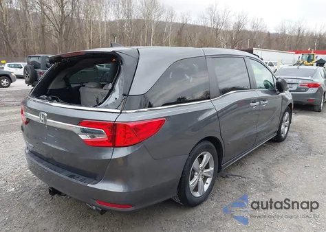 2018 Honda Odyssey Ex-L из США, поврежденный, VIN 5FNRL6H79JB036193